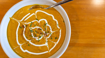 Pumpkin & Peanut Winter Warmer Soup