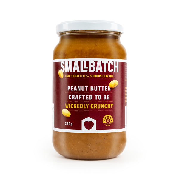 Wickedly Crunchy Peanut Butter - 380gm